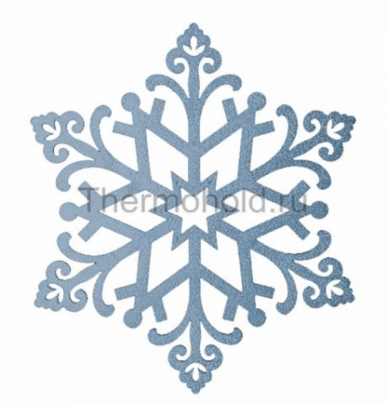 Изображение Елочная фигура "Снежинка "Снегурочка", 81 см, цвет голубой  интернет магазин Иватек ivatec.ru