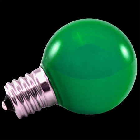 Изображение 22-013 Лампа шар 45 1W LED е27 ЗЕЛЕНАЯ матовая LAITCOM  интернет магазин Иватек ivatec.ru