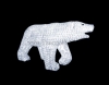 Изображение Акриловая светодиодная фигура "Белый медведь" 100х175см, 3872 светодиода, IP 44, понижающий трансфор  интернет магазин Иватек ivatec.ru