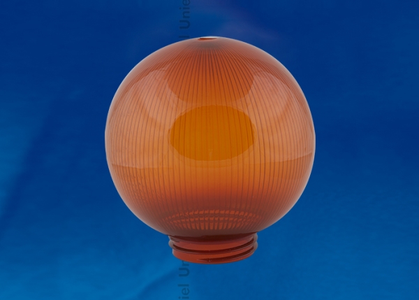 Рассеиватель призматический (с насечками) в форме шара для садово-парковых светильников. Диаметр - 200мм. Соед.резьб, арт. UL-08093