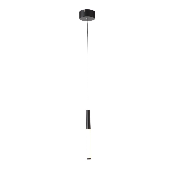 SL1593.403.01 Светильник подвесной ST-Luce Черный/Белый LED 1*8W