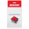 Изображение Выключатель клавишный 250V 16А (4с) ON-OFF красный  с подсветкой (RWB-502, SC-767, IRS-201-1)  REXANT Индивидуальная упаковка 1 шт  интернет магазин Иватек ivatec.ru