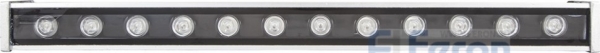LL-892 Светодиодный линейный прожектор с DMX, 9LED RGB, 500*40*48mm, 9W 24V, IP65