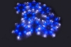 Изображение LED-SNOW-FZ(198)-8-2.5M-230V-W/B, 8 снежинок (d.19.8cm) с расстоянием от общего кабеля 30/50см, интервалом 30см, цвет белый/синий с контроллером, длин  интернет магазин Иватек ivatec.ru