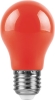 Изображение Лампа светодиодная, (3W) 230V E27 красный A50, LB-375  интернет магазин Иватек ivatec.ru