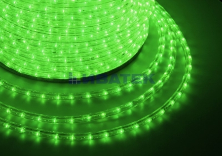 Изображение Дюралайт LED , постоянное свечение (2W) - зеленый, 36 LED/м, бухта 100м, Neon-Night  интернет магазин Иватек ivatec.ru