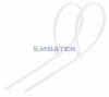 Изображение Хомут-стяжка кабельная нейлоновая REXANT 450 x4,8мм, белая, упаковка 10 пак, 100 шт/пак.  интернет магазин Иватек ivatec.ru