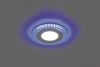 Изображение Светильник светодиодный с подсветкой, AL2330, 16W, 1280Lm, белый (4000К) и синий  интернет магазин Иватек ivatec.ru