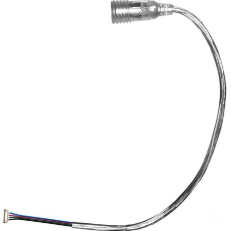 Изображение Соединительный провод для светодиодной ленты 12V, LD107  с разъемом  ( 5050 RGB ), длина 260 мм  интернет магазин Иватек ivatec.ru