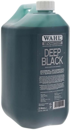 Изображение Профессиональный концентрированный шампунь для животных Wahl Deep Black  Shampoo 5л  интернет магазин Иватек ivatec.ru