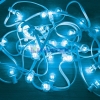 Изображение Гирлянда LED Galaxy Bulb String 10м, белый КАУЧУК, 30 ламп*6 LED СИНИЕ, влагостойкая IP54  интернет магазин Иватек ivatec.ru