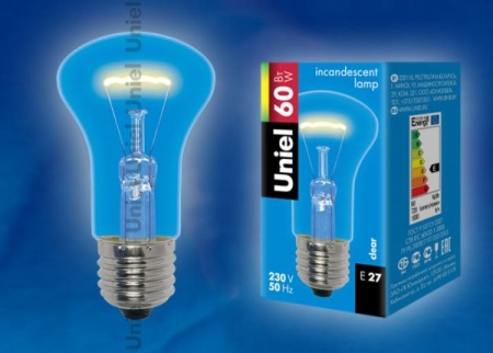 Изображение Лампа накаливания Uniel. IL-M51-CL-60/E27  интернет магазин Иватек ivatec.ru