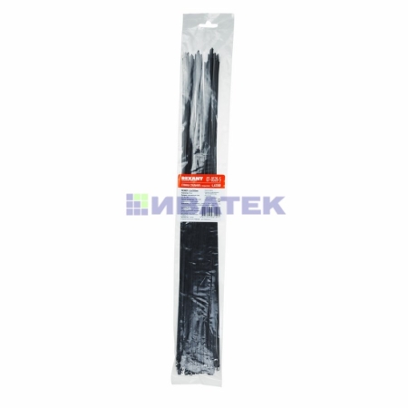 Изображение Хомут-стяжка стальная с полимерным покрытием REXANT520x4,6 мм, упаковка 50 шт.  интернет магазин Иватек ivatec.ru