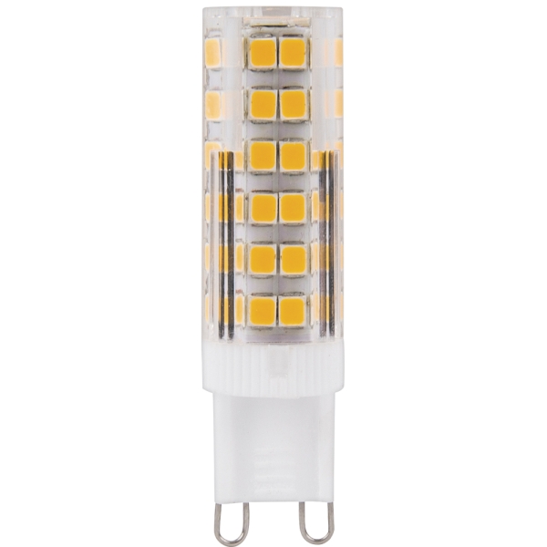 Лампа светодиодная капсульная G4, G5.3, G9, E14, LB-433 (7W) 230V G9 4000K 16x60mm
