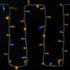 Изображение Гирлянда модульная  "Дюраплей LED"  20м  200 LED  белый каучук , мерцающий "Flashing" (каждый 5-й диод), Тепло-белая  интернет магазин Иватек ivatec.ru
