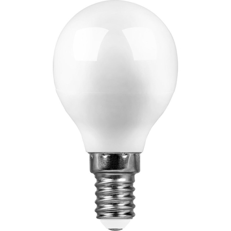 Изображение Лампа светодиодная, 13W 230V E14 4000K G45, SBG4513  интернет магазин Иватек ivatec.ru