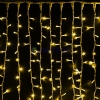 Изображение Гирлянда "Светодиодный Дождь" 2х3м, постоянное свечение, белый провод "КАУЧУК", 230 В, диоды ЖЁЛТЫЕ, 760 LED  интернет магазин Иватек ivatec.ru