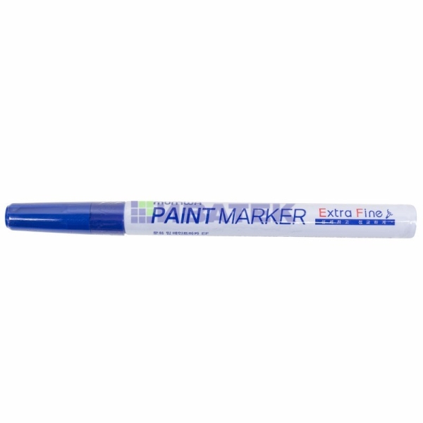 Маркер-краска MunHwa «Extra Fine Paint Marker» 1 мм, синяя, нитрооснова  уп 12шт