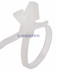 Изображение Хомут-стяжка нейлоновая с крепежным пистоном REXANT 100x2,5 мм, ø 2,4 мм, белая, упаковка 10пак, 100 шт/пак.  интернет магазин Иватек ivatec.ru