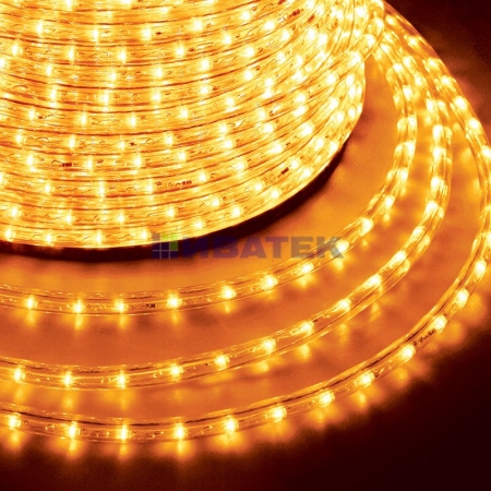Изображение Дюралайт LED, постоянное свечение (2W) - желтый, 30 LED/м, бухта 100м  интернет магазин Иватек ivatec.ru