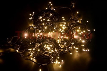 Изображение Гирлянда новогодняя  "Дюраплей LED"  20м  200 LED  черный провод, мерцающий "Flashing" (каждый 5-й д  интернет магазин Иватек ivatec.ru