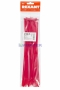 Изображение Хомут-стяжка нейлоновая REXANT 300x4,8 мм, красная, упаковка 25 шт.  интернет магазин Иватек ivatec.ru