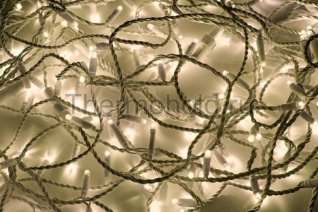Изображение Гирлянда новогодняя  "Дюраплей LED"  20м  200 LED  белый провод, тепло-белая   NEON-NIGHT  интернет магазин Иватек ivatec.ru
