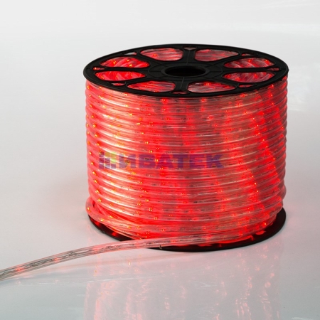 Изображение Дюралайт LED, свечение с динамикой (3W) - красный, 36 LED/м, бухта 100м  интернет магазин Иватек ivatec.ru