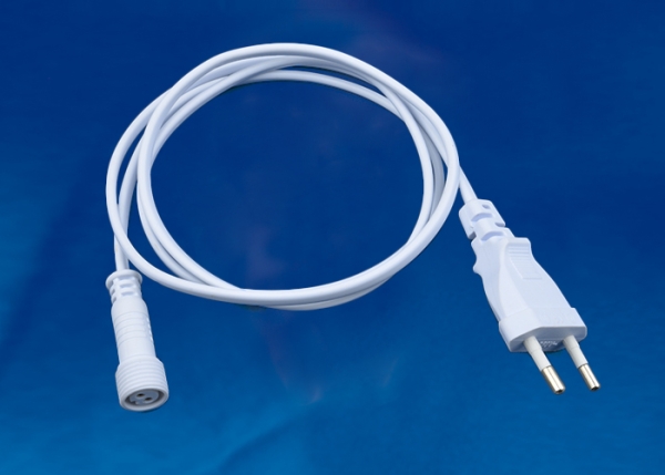 UCX-PT2/Y90-120 WHITE 1 STICKER Провод для подключения светильника ULY-P9* к сети 220В. 120 см. Белый. ТМ Uniel.