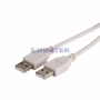 Изображение Кабель USB (шт. USB A - шт. USB A) 1.8 метра, серый REXANT  интернет магазин Иватек ivatec.ru