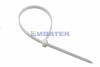 Изображение Хомут-стяжка кабельная нейлоновая REXANT 200 x2,5мм, белая, упаковка 10 пак, 100 шт/пак.  интернет магазин Иватек ivatec.ru