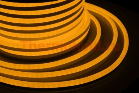 Изображение Леднеонфлекс,14х27,5мм, желтый, шаг 1,52м  LN-FX-50-240V-Y, 50,16 м (FS-00000677)  интернет магазин Иватек ivatec.ru