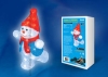 Изображение Светящаяся новогодняя фигура "Снеговик". ULD-M2234-040/STA WHITE  интернет магазин Иватек ivatec.ru