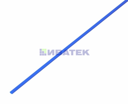 Изображение Термоусаживаемая трубка REXANT 1,0/0,5 мм, синяя, упаковка 50 шт. по 1 м  интернет магазин Иватек ivatec.ru