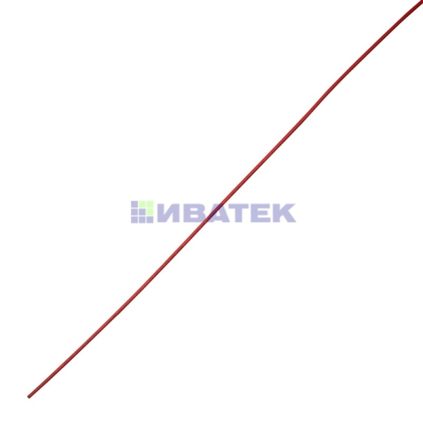 Термоусаживаемая трубка клеевая REXANT 4,8/1,6 мм, красная, упаковка 10 шт. по 1 м