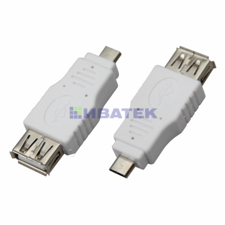 Изображение Rexant Переходник USB (гнездо USB-A - штекер micro USB), (1шт.)  интернет магазин Иватек ivatec.ru