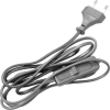 Изображение Сетевой шнур с выключателем, KF-HK-1 230V 1.9м  серый  интернет магазин Иватек ivatec.ru