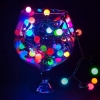 Изображение Гирлянда новогодняя "LED - шарики", Мультиколор, d17,5 мм  20 м, Neon-Night  интернет магазин Иватек ivatec.ru