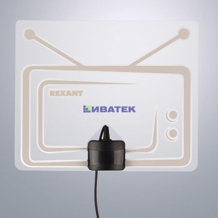 Изображение Антенна комнатная «Активная» с USB питанием, для цифрового телевидения DVB-T2, Ag-719 REXANT  интернет магазин Иватек ivatec.ru