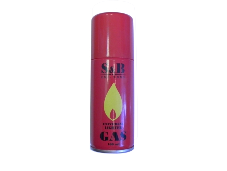 Изображение Газ для заправки зажигалок, горелок S&B, арт 13588  интернет магазин Иватек ivatec.ru
