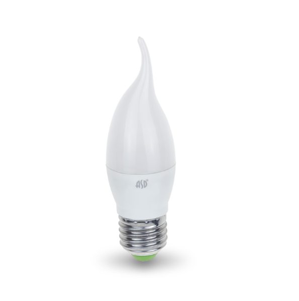 Лампа светодиодная LED-СВЕЧА НА ВЕТРУ-standard 7.5Вт 230В Е27 3000К 675Лм ASD