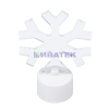 Изображение Фигура светодиодная на подставке "Снежинка", RGB  интернет магазин Иватек ivatec.ru