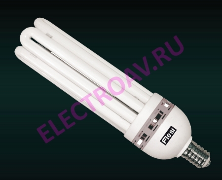 Изображение Энергосберегающая лампа Flesi U 105W 220V E27 4100К (5U) 343x88 I5UL1054100E27 (в коробке 20 шт.)  интернет магазин Иватек ivatec.ru