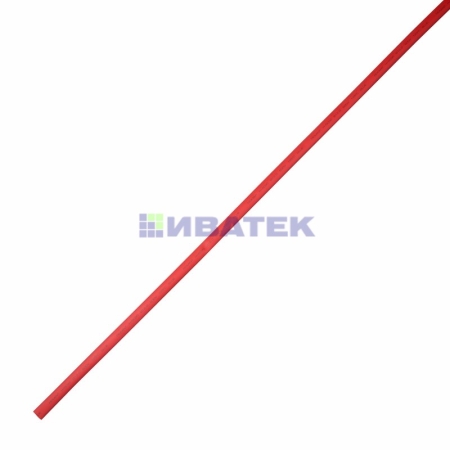 Изображение Термоусаживаемая трубка клеевая REXANT 12,0/4,0 мм, красная, упаковка 10 шт. по 1 м  интернет магазин Иватек ivatec.ru