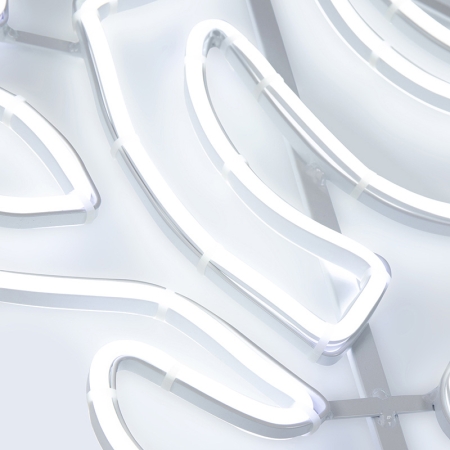 Изображение Фигура световая «Сказочный олень» из гибкого неона, 180х110 см, 2400 LED, цвет свечения белый NEON-NIGHT  интернет магазин Иватек ivatec.ru
