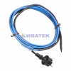 Изображение Греющий саморегулирующийся кабель на трубу 15MSR-PB 8M (8м/120Вт) REXANT  интернет магазин Иватек ivatec.ru