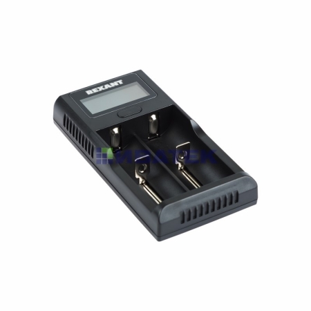 Изображение Универсальное зарядное устройство для 2-х АКБ с жк дисплеем Rexant i2  интернет магазин Иватек ivatec.ru
