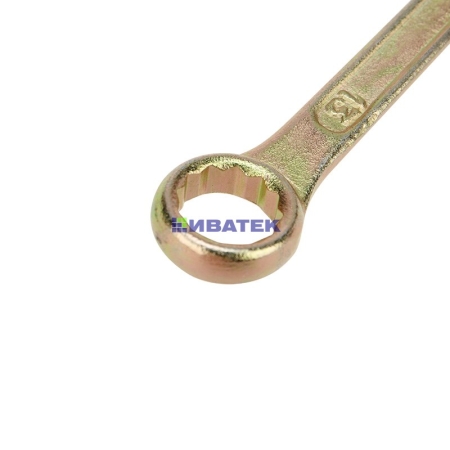 Изображение Ключ комбинированный REXANT 13 мм, желтый цинк  интернет магазин Иватек ivatec.ru