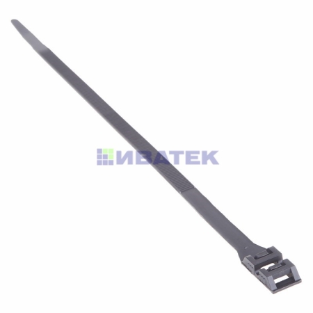 Изображение Ремешки кабельные E 260-TE диаметр жгута 25-80 мм уп 100шт  интернет магазин Иватек ivatec.ru