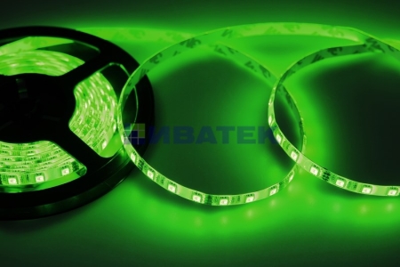 Изображение LED лента силикон, 10мм, IP65, SMD 5050, 60 LED/m, 12V, RGB  интернет магазин Иватек ivatec.ru